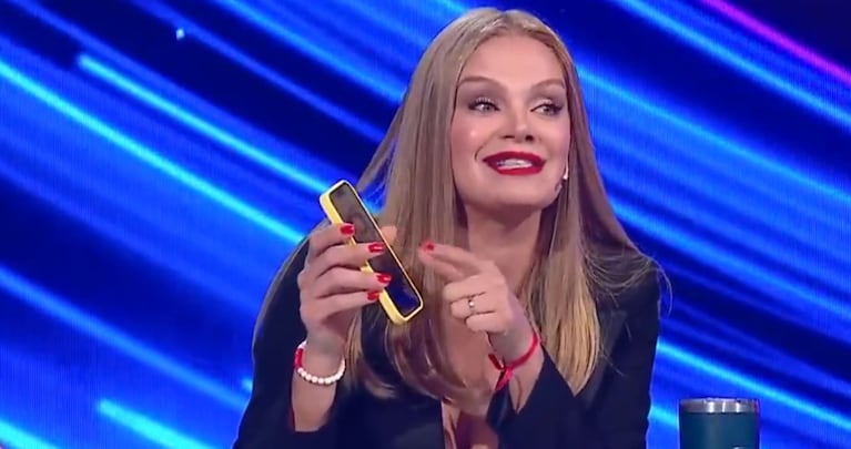 Eliana Guercio durante la discusión con Sol Pérez (Foto: captura Telefe)