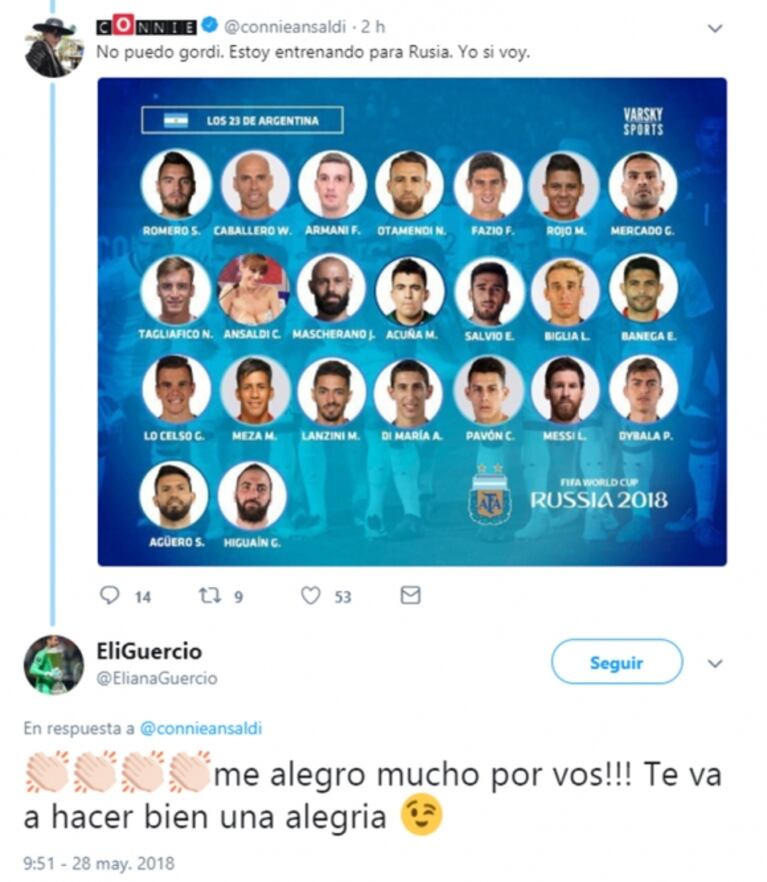 Eliana Guercio y Connie Ansaldi, escandaloso enfrentamiento twittero: "Me das lástima, necesitás ayuda"