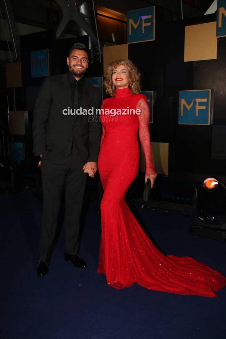 Eliana Guercio y Sergio "Chiquito" Romero (Fotos: Movilpress)