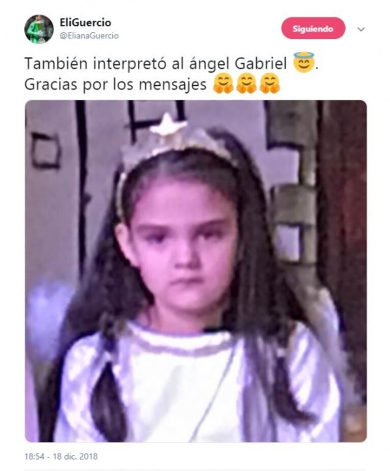 Eliana Guercio y su enojo porque a su hija le quitaron el papel de la Virgen María en una obra del colegio