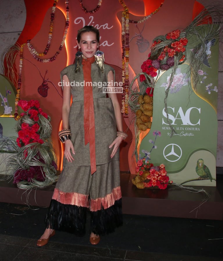 Elina Costantini en el MALBA (Foto: Movilpress).