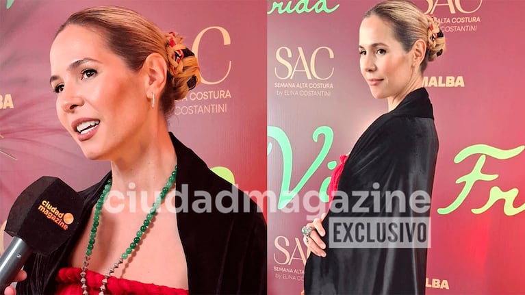 Elina Costantini presentó Viva Frida en el MALBA, organizada por la Semana de la Alta Costura Argentina (SAC) y el Museo Frida Kahlo de México (Foto: Ciudad Magazine).