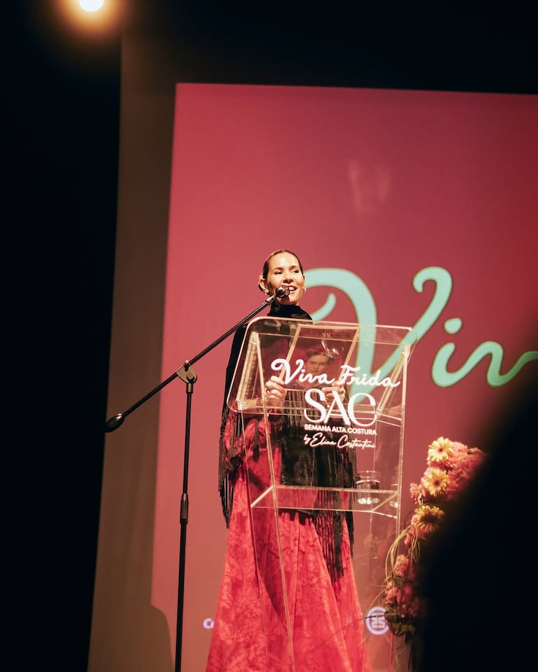 Elina Costantini presentó "Vive Frida" en el MALBA (Foto: Prensa).