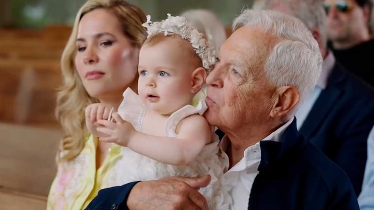 Elina Fernández y Eduardo y Khalo Milagro Costantini (Foto: Instagram @elinacostantini)