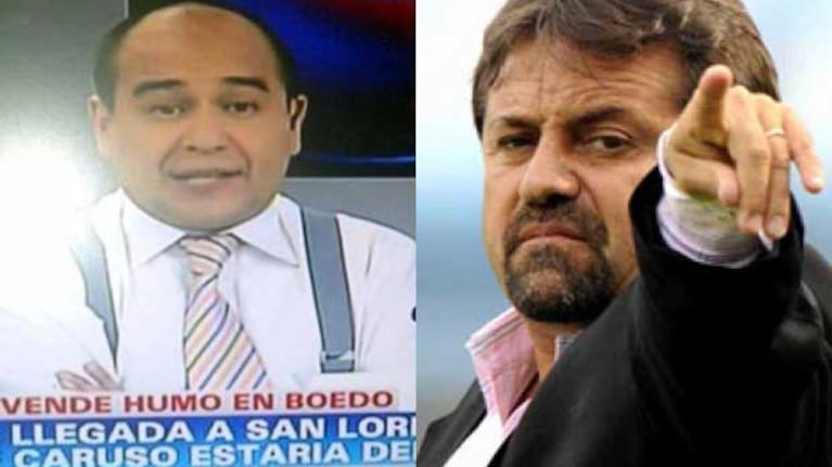 Elio Rossi, durísimo contra Ricardo Caruso Lombardi. (Fotos: web)