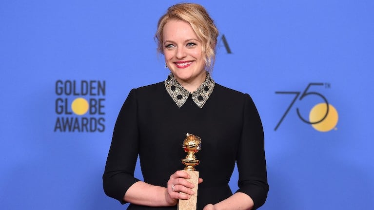 Elisabeth Moss será la protagonista de una nueva serie de Apple. Foto: AP.