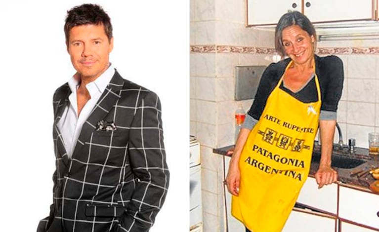 Ella es María Alejandra Garayalde, la primera novia de Marcelo Tinelli (Foto: Web y Perfil). 