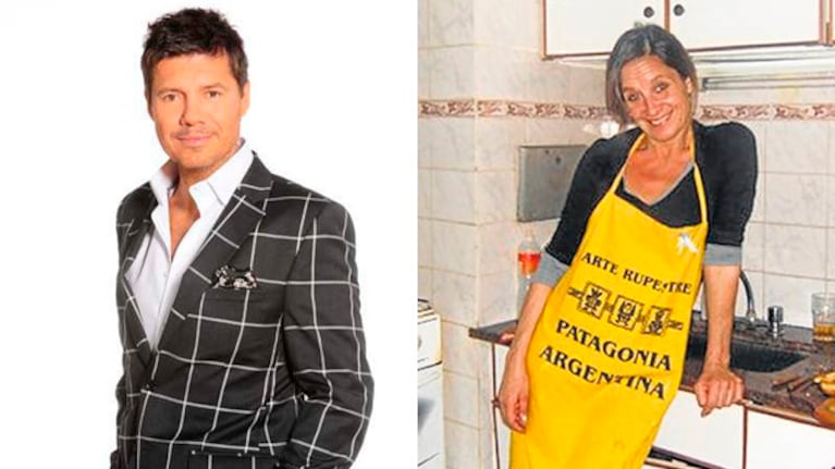 Ella es María Alejandra Garayalde, la primera novia de Marcelo Tinelli (Foto: Web y Perfil).