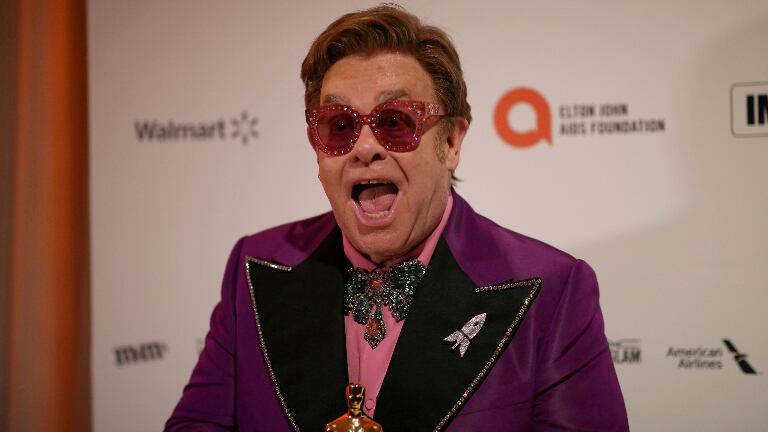 Elton John donó un millón de dólares para las personas con VIH. Foto: REUTER.