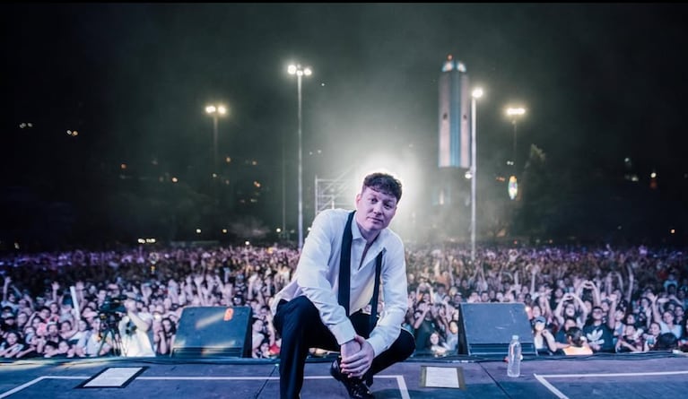 Emanero se presenta en el Movistar Arena (Foto: IG @emanero)