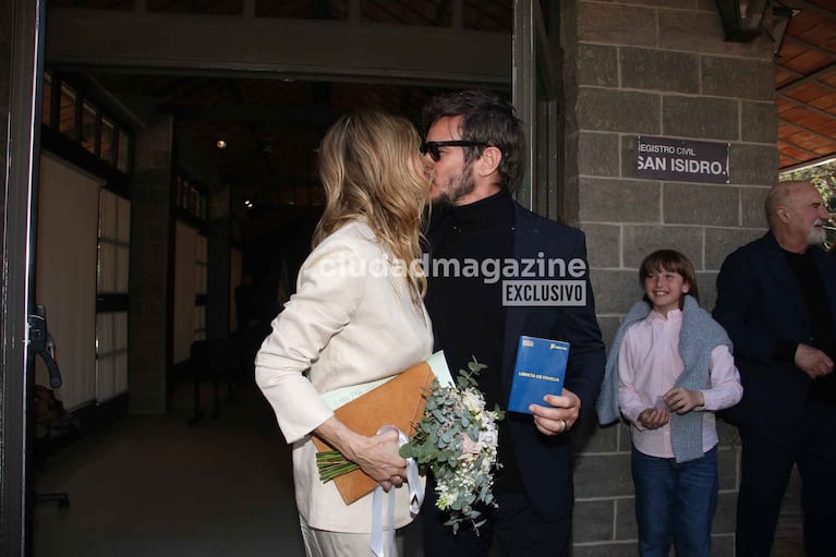 Emanuel Ortega se casó con Julieta Prandi tras seis años de noviazgo. (Foto: Movilpress)