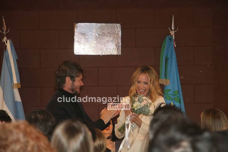 Emanuel Ortega se casó con Julieta Prandi tras seis años de noviazgo. (Foto: Movilpress)