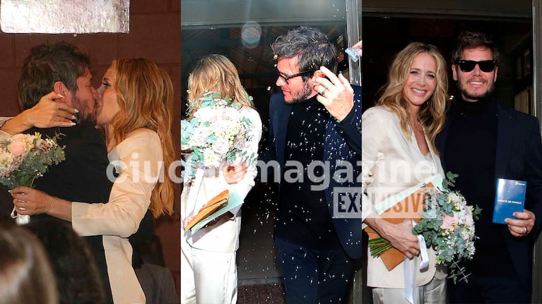 Emanuel Ortega se casó con Julieta Prandi tras seis años de noviazgo. (Foto: Movilpress)