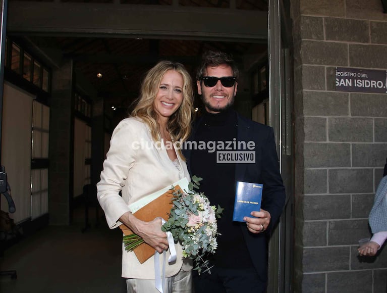 Emanuel Ortega se casó con Julieta Prandi tras seis años de noviazgo. (Foto: Movilpress)