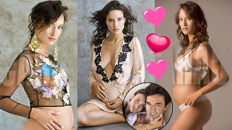 ¡Embarazada sexy! Camila Cavallo, producción sexy con pancita de cinco meses. (Foto: revista Caras)