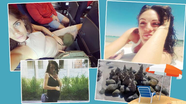 Emilia Attias disfruta de su embarazo de seis meses en Italia (Foto: Instagram)