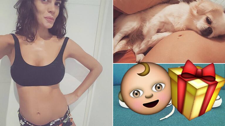 Emilia Attias mostró más fotos de su dulce espera en Instagram.