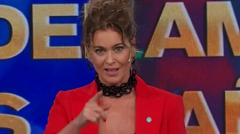 Emilia Attias se le plantó al notero de Karina Mazzocco y la conductora reaccionó picante: “Se puso áspera”
