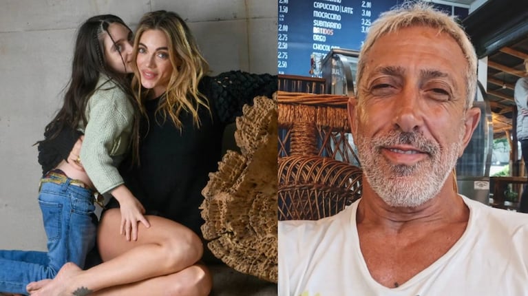 Emilia Attias, su hija Gina y el Turco Naim (Fotos: Instagram / emilia_att - turconaimok)