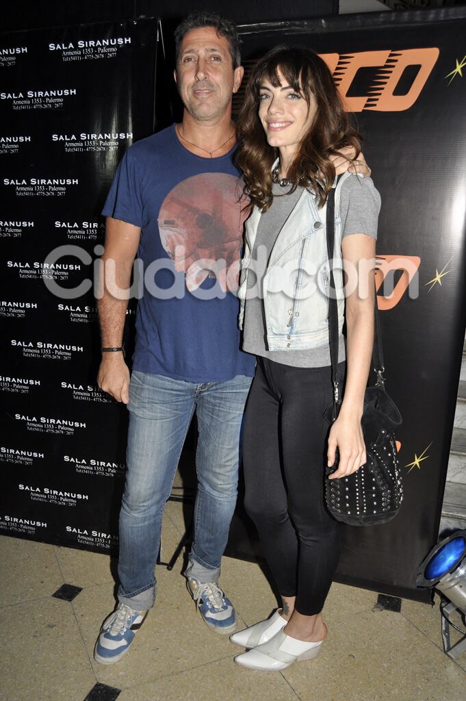Emilia Attias y el Turco Naim con Candela Vetrano y Gastón Soffritti. (Foto: Jennifer Rubio-Ciudad.com)