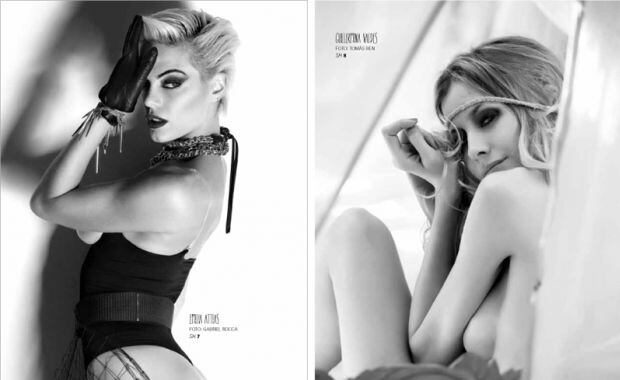 Emilia Attias y Guillermina Valdés. (Foto: Revista SH)