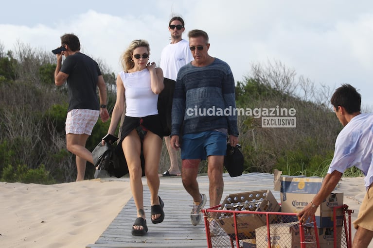 Emilia Attias y Turco Naim en Punta del Este 2024 (RS Fotos)