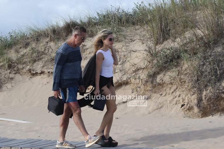 Emilia Attias y Turco Naim en Punta del Este (RS Fotos)