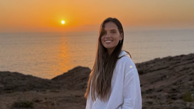 Emilia Ferrero, sonriente, durante sus vacaciones en la isla balear
Fuente: Instagram