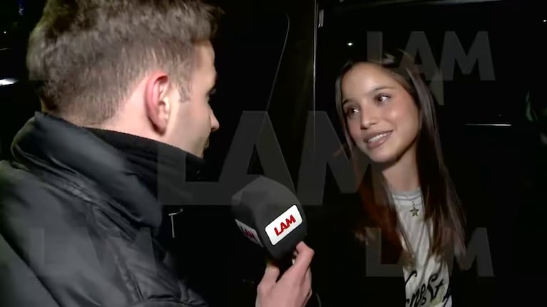 Emilia Mernes habló de los rumores de crisis con el Duki y de la pelea con Tini Stoessel (Foto: captura de América).