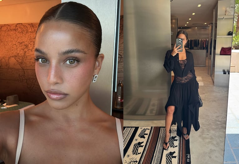 Emilia Mernes lució espectaculares looks en Europa | Créditos: Instagram @emiliamernes