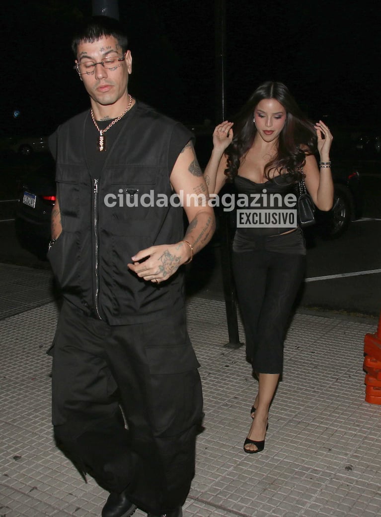 Emilia Mernes y Duki (Foto: Movilpress)