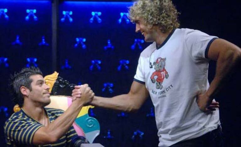 Emiliano habría hecho la fulminante... ¿a Cristian U? (Foto: Telefe)