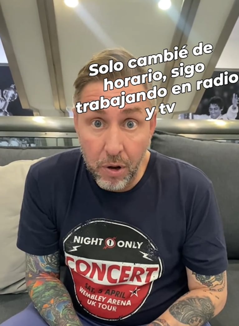 Emiliano Pinsón salió a aclarar que seguirá trabajando en radio a pesar de su enfermedad