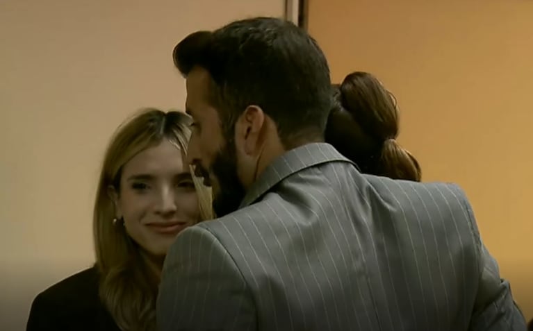 Emily Ceco tras la decisión de la Justicia. Foto: captura de pantalla