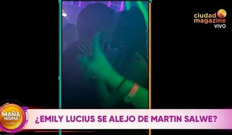 Emily Lucius reveló contundente cómo está su romance con Martín Salwe tras la versión de crisis