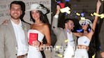 Emily Lucius y Rodrigo Valladares se casaron por civil (Fotos: Movilpress).