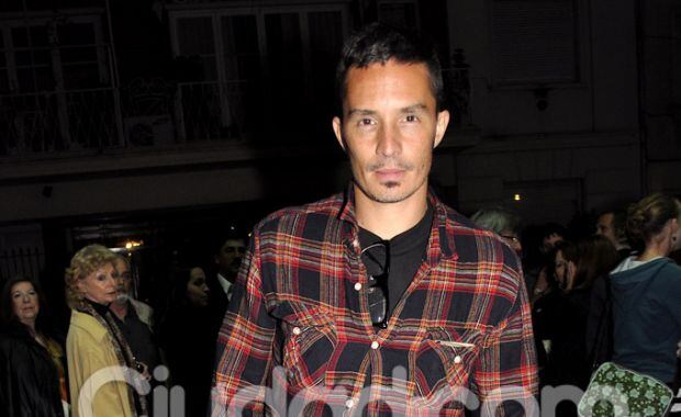 Emmanuel Horvilleur fue a apoyar a Celeste Cid en el avant premier de “El amigo alemán”. (Foto: Jennifer Rubio)
