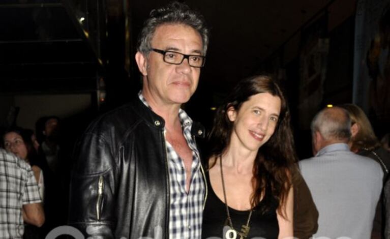 Emmanuel Horvilleur fue a apoyar a Celeste Cid en el avant premier de “El amigo alemán”. (Foto: Jennifer Rubio)