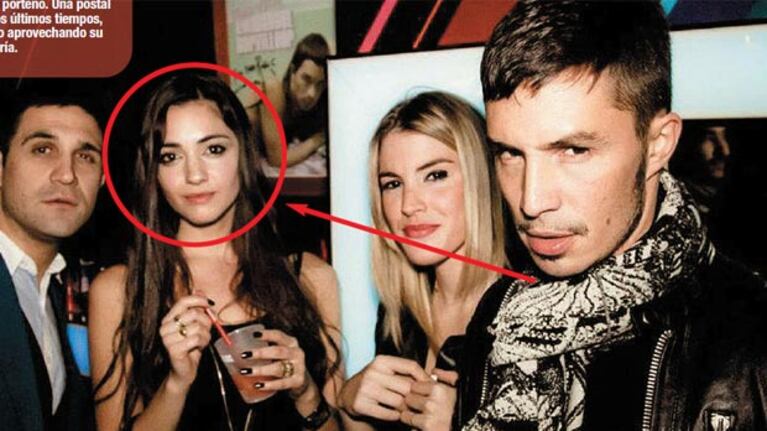 Emmanuel Horvilleur y su ¿novia? Geraldine Guillermo. (Foto: revista Paparazzi)