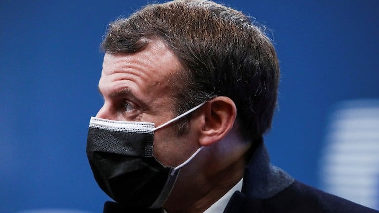 Emmanuel Macron positivo al Covid. Foto: Reuter.