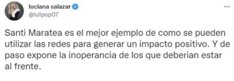 Emoción por la millonaria recaudación de Santi Maratea para Corrientes: los famosos le agradecieron en las redes 