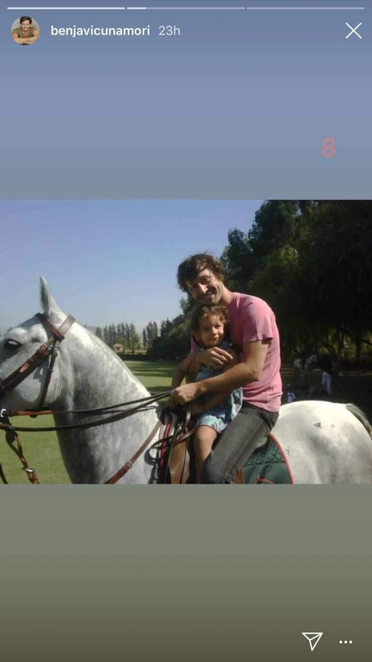 Emocionante homenaje de Benjamín Vicuña a su hija Blanca: las tiernas postales recordándola