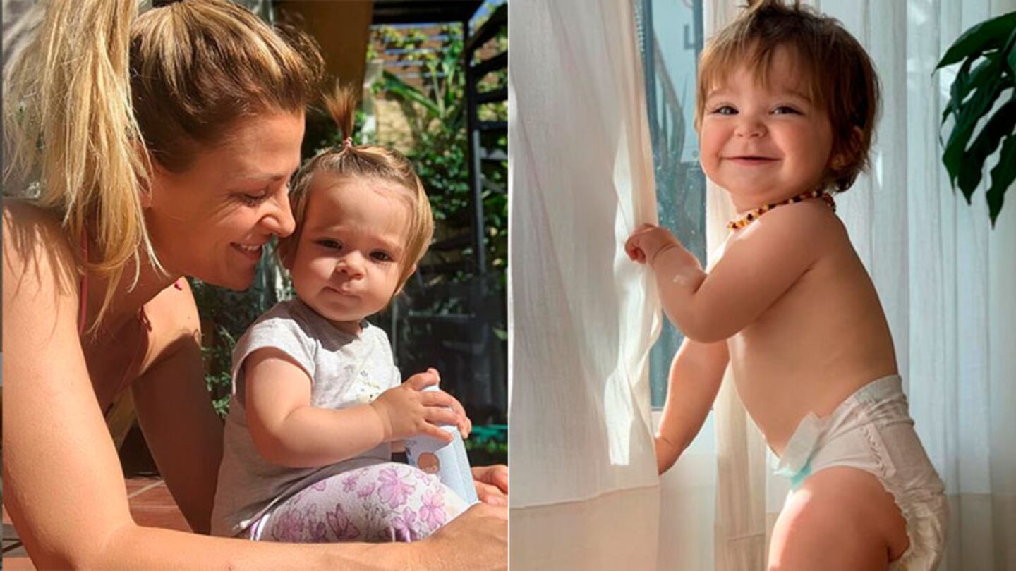 Emotiva carta de Eugenia Tobal por el primer año de su hija, Ema: Mi niña angelada nos llena la vida de amor