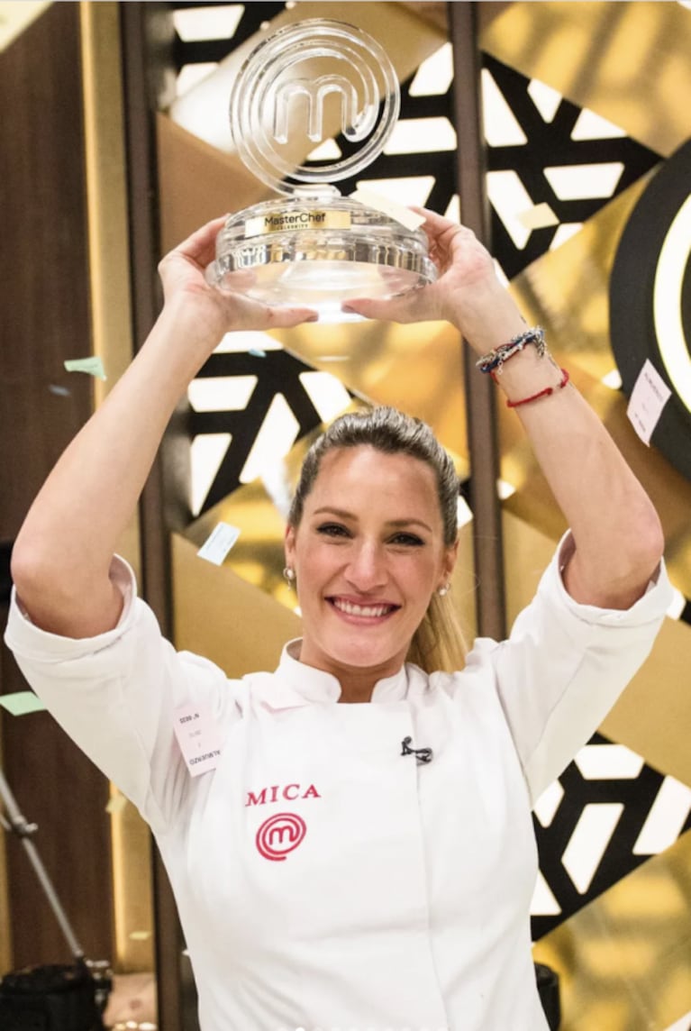 Emotivo posteo de Mica Viciconte tras su victoria en MasterChef Celebrity 3: "El que no arriesga, no gana"