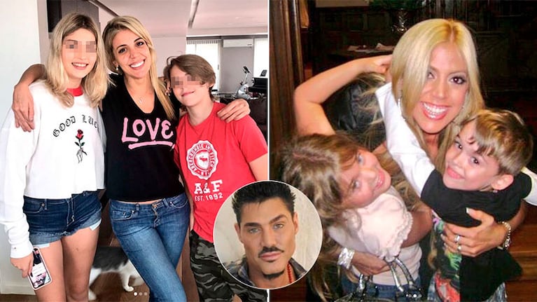 Emotivo reencuentro de Virginia Gallardo con Marta y Felipe, los hijos de Fort: Mis chiquititos por siempre