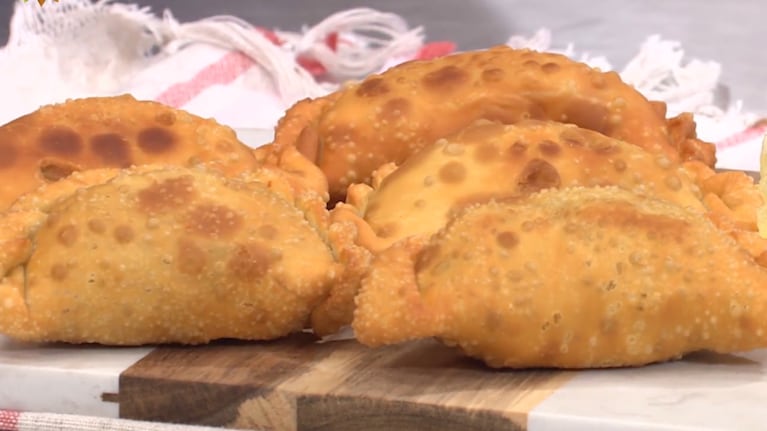 empanadas, carne, jugosas