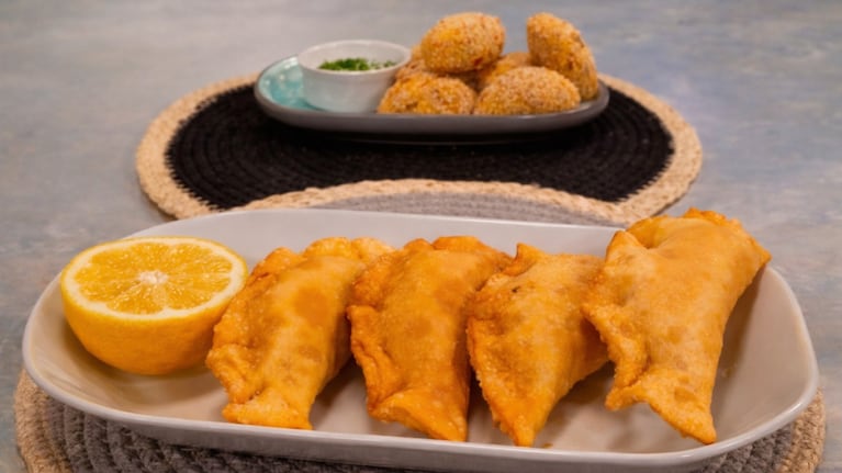 Empanadas y croquetas de pollo, receta