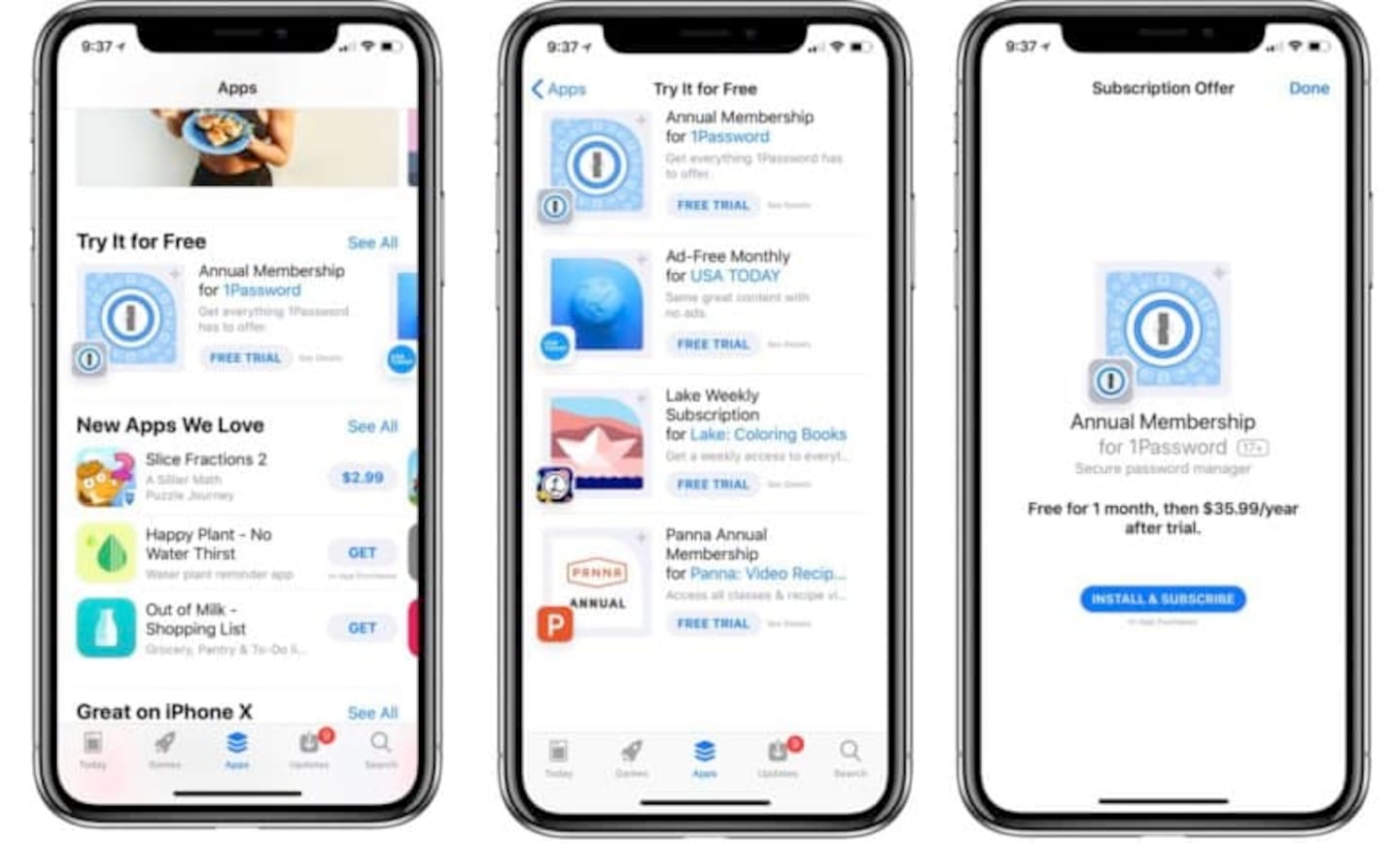 En App Store ahora se puede probar antes de comprar
