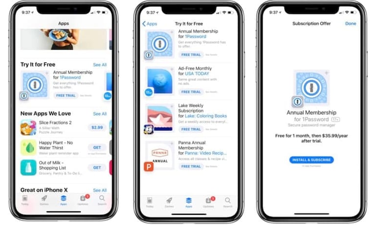 En App Store ahora se puede probar antes de comprar