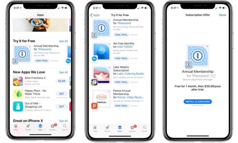 En App Store ahora se puede probar antes de comprar